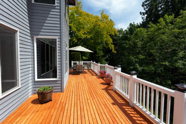 Cedar Deck Construction in Nampa